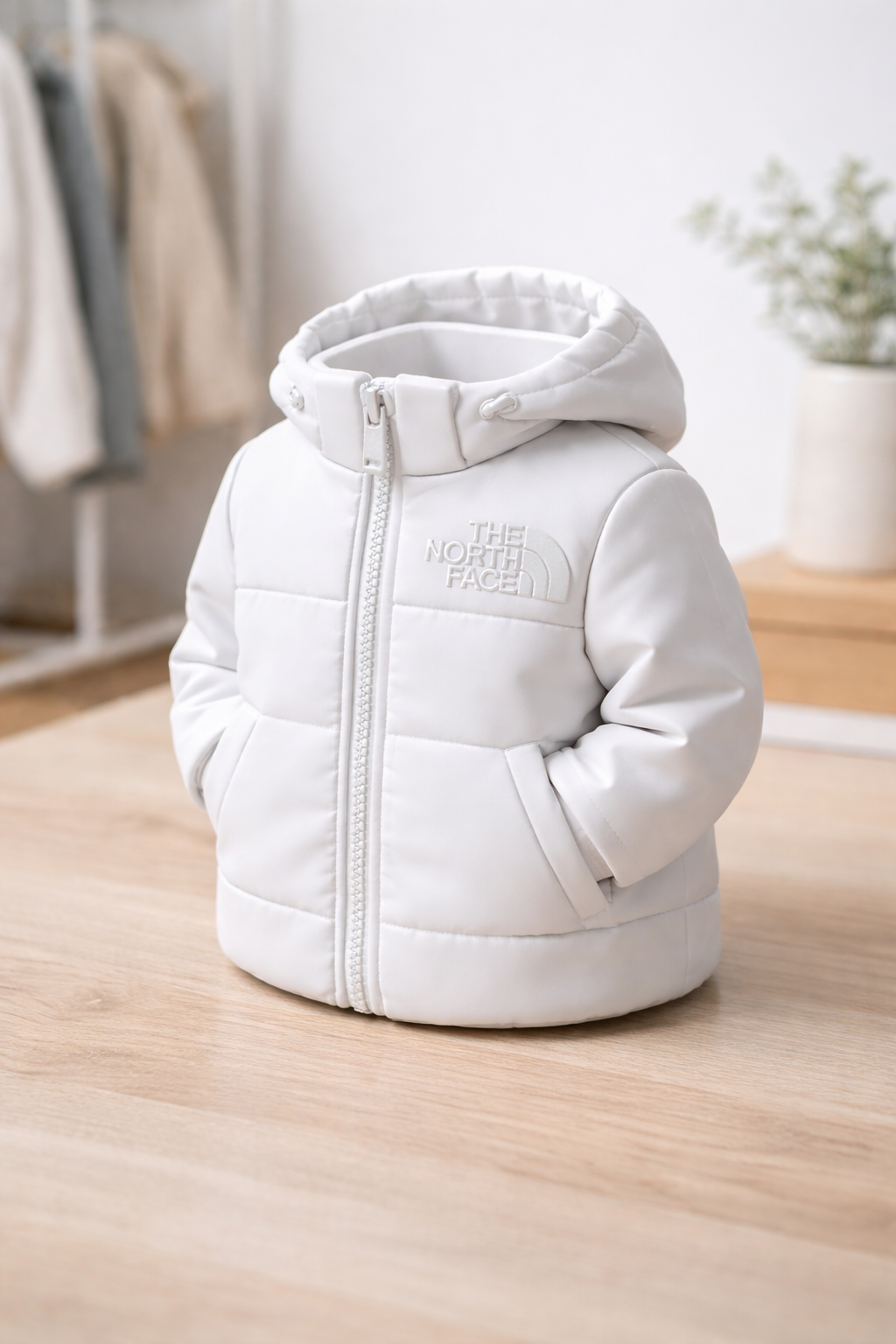 Pen Holder Puffer Jacket - View 3